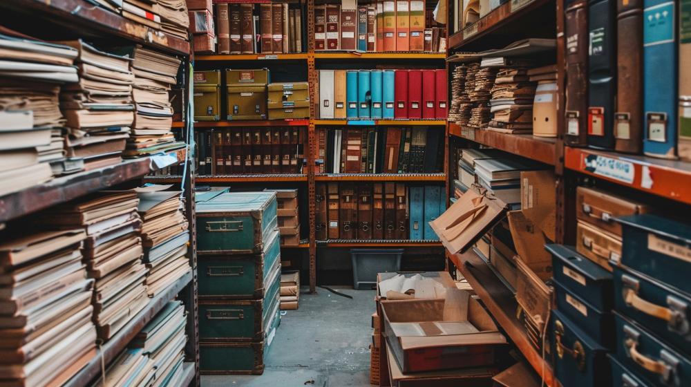 Débarras d'archives